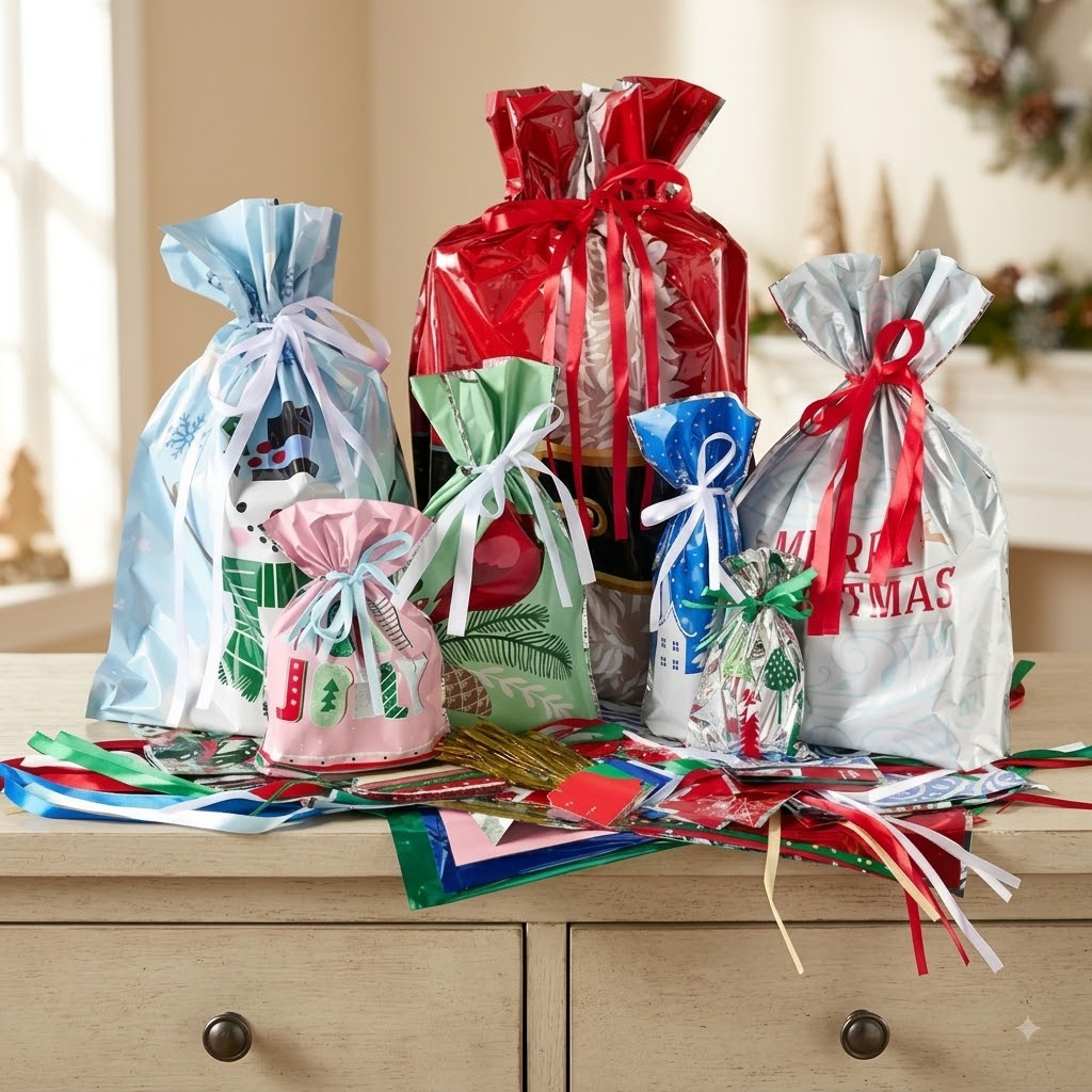 EasyWrap™ Gift Bags & Tags Set